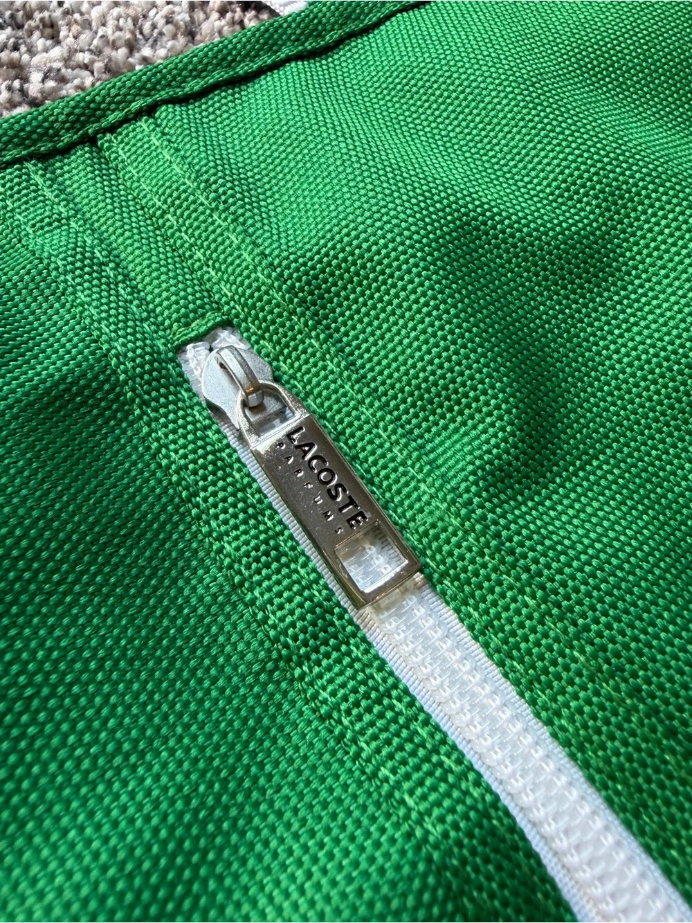 Lacoste Parfums Green Garment Travel Bag